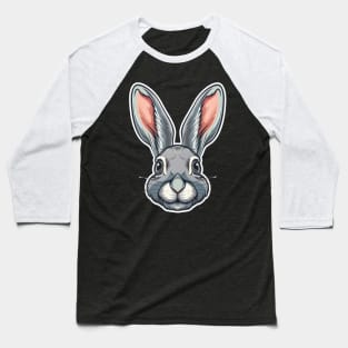 Funny Rabbit Baseball T-Shirt